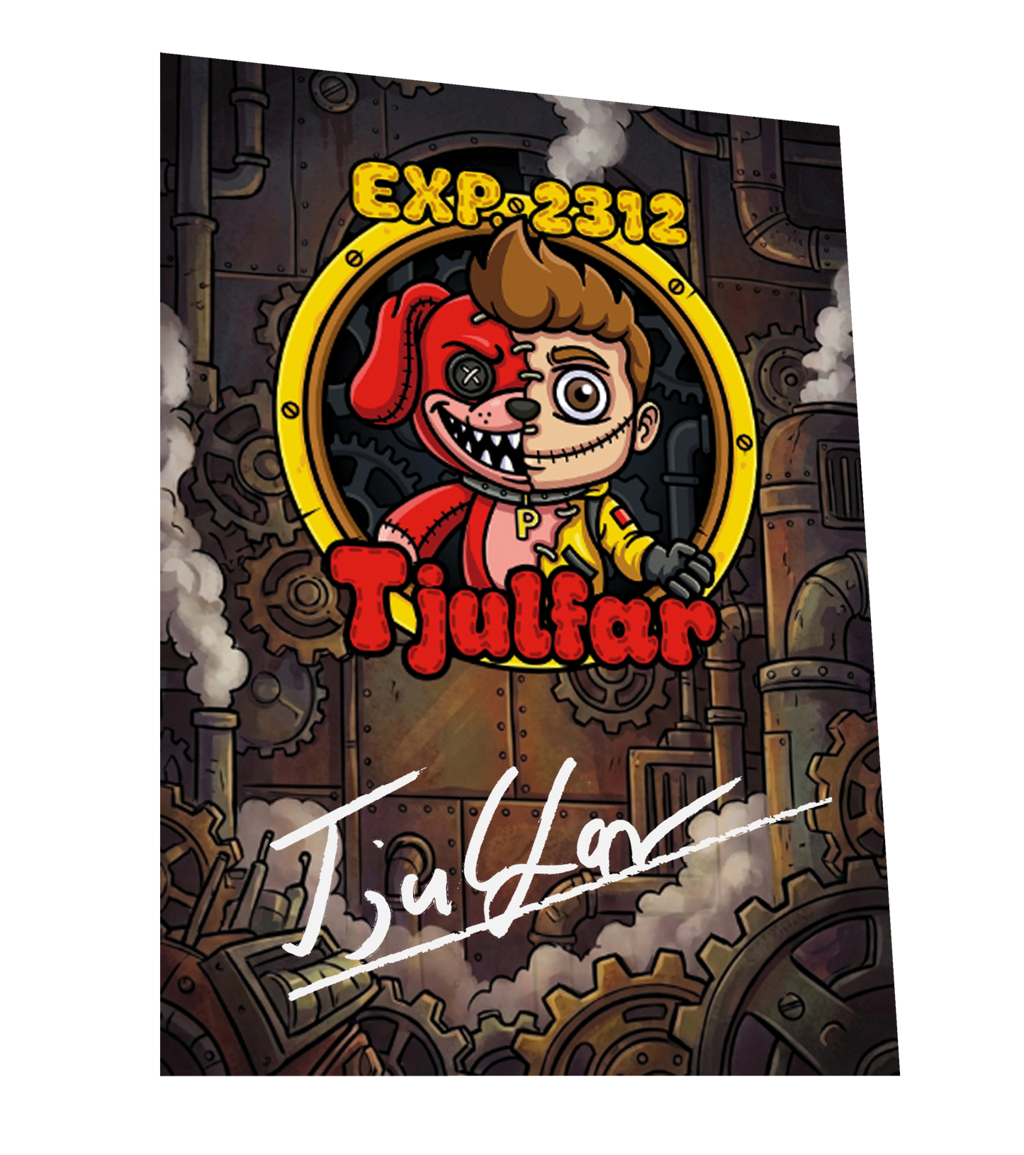 Tjulfar Exp. 2312 - T-Shirt + Drink + Poster + Autogrammkarte