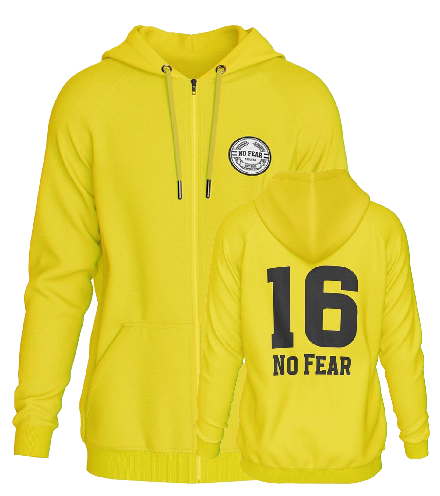 Tjulfar - Zip Hoodie "No Fear"